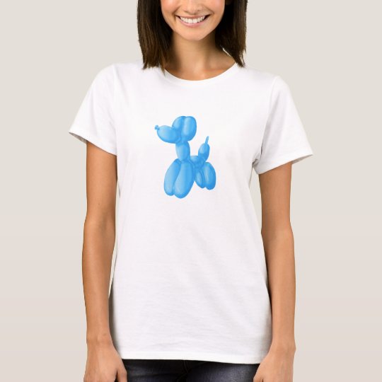 Blue Poodle T-Shirt