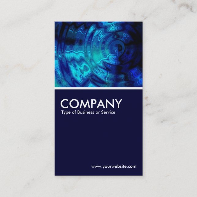 Blue Pool Business Card (Front)