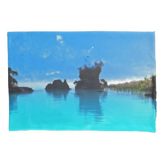 Blue Pool Pillow Case