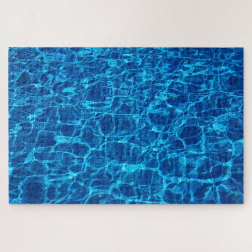 Blue Pool Water Jigsaw Puzzle