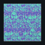 Blue pop art bubble wrap<br><div class="desc">Pop art bubble wrap pattern in blue and turquoise</div>