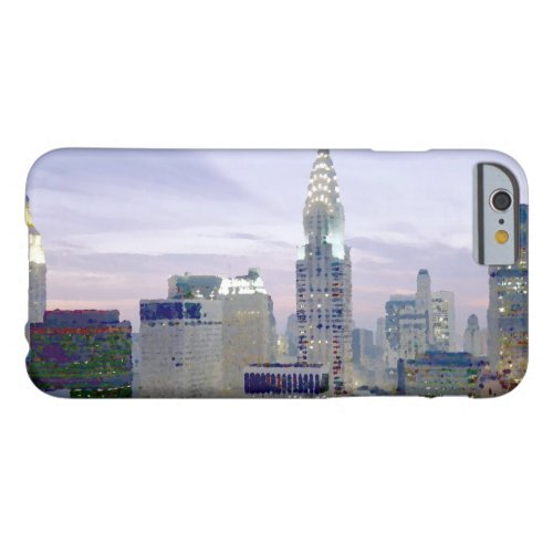 Blue Pop Art New York City iPhone 6 Case