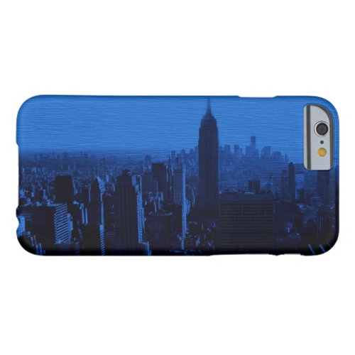 Blue Pop Art New York City iPhone 6 Case