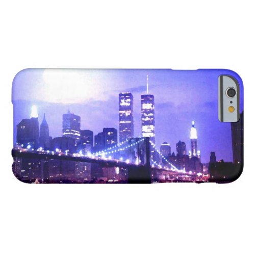 Blue Pop Art New York City iPhone 6 Case