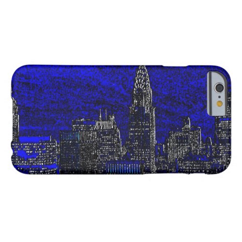 Blue Pop Art New York City iPhone 6 Case