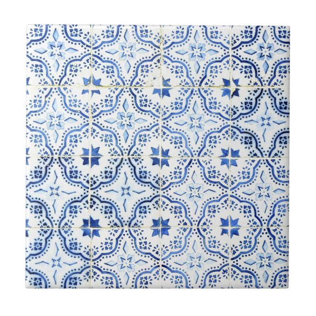 Blue, Portuguese Tiles (Front)