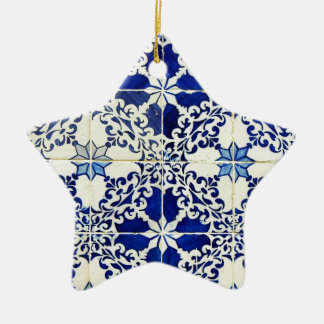 Blue, Portuguese Tiles Ceramic Ornament