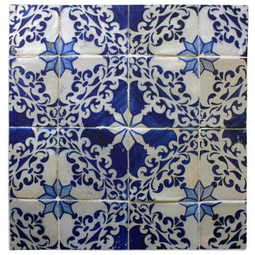 Blue Portuguese Tiles Napkin