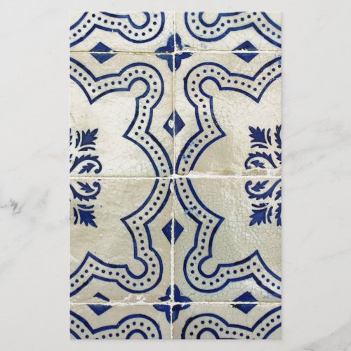 Blue Portuguese Tiles Stationery