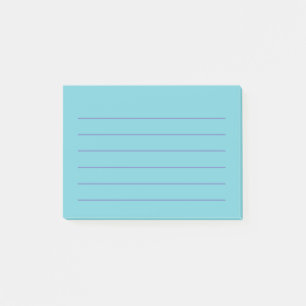 Blue Post-it® Notes 4" x 3"