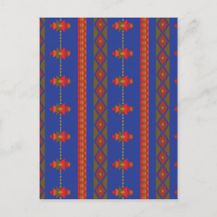 Blue Postcard