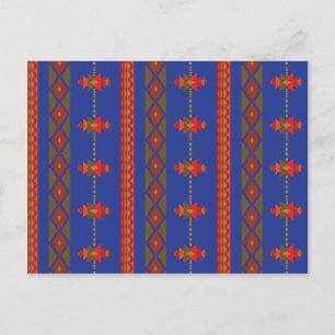 Blue Postcard