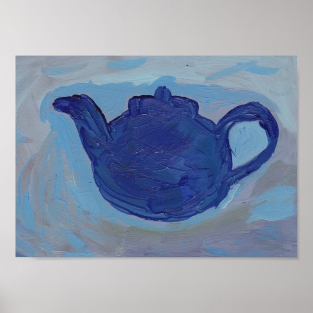 Blue Pot Poster (Front)