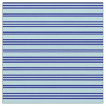[ Thumbnail: Blue & Powder Blue Colored Pattern Fabric ]