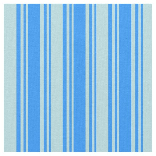 Blue & Powder Blue Lined/Striped Pattern Fabric