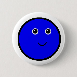Blue - Primary Color Pinback Button