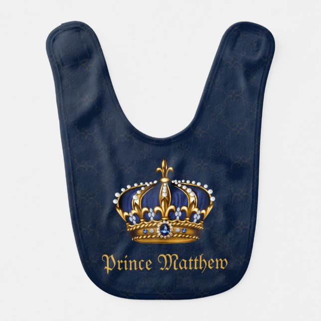 Blue Prince Bib (Front)