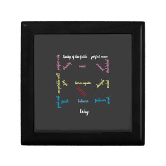 Blue print to perfection. gift box