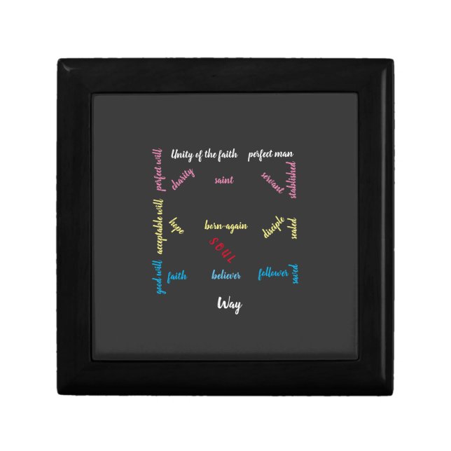 Blue print to perfection. gift box (Front)