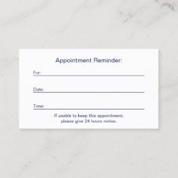 Blue Psychologist Personal Counselor Appointment | Zazzle