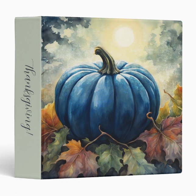 Blue Pumpkin - Binder (Front/Spine)