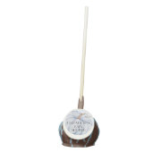 Blue Pumpkin Fall Boy Baby Shower Cake Pops (Front)