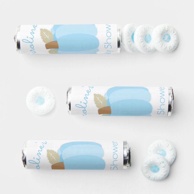 Blue Pumpkin Preppy Baby Shower Breath Savers® Mints (Assorted)