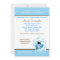 Blue Puppy 5x7 Baby Shower Invitation
