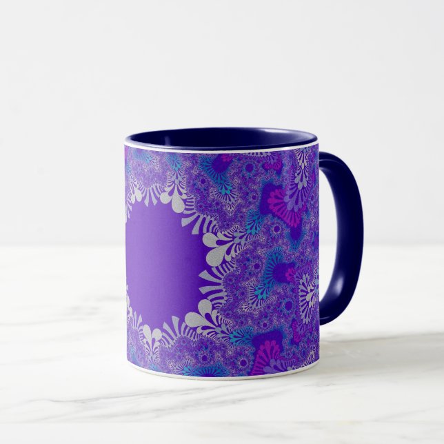 Blue Purity Sunburst Mug (Front Right)