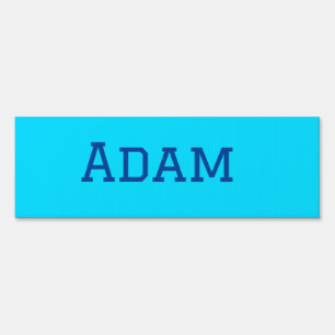 Blue purple add name text back to school message s sign