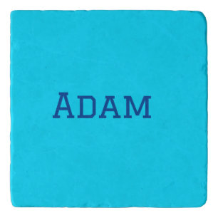 Blue purple add name text back to school message s trivet