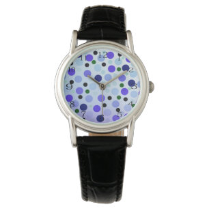 Blue Purple And Green Polka Dots, Watch