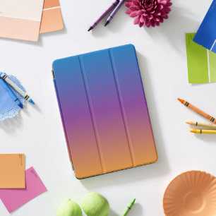 Blue, Purple and Orange Gradient iPad Pro Cover