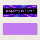 Blue Purple Book Marks Plates (Front & Back)