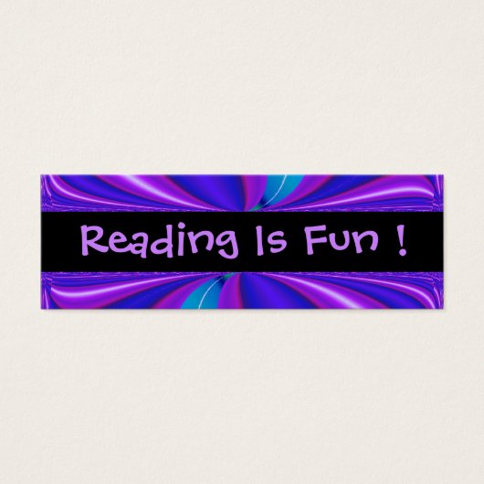 Blue Purple Book Marks Plates (Front)