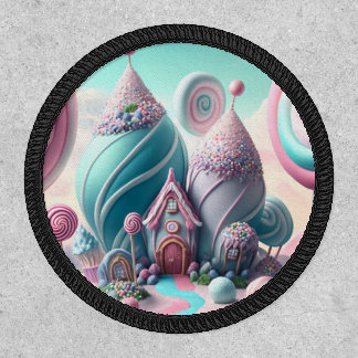 Blue & Purple Candy Land Mansion Patch