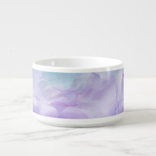 Blue & purple cloud swirl bowl