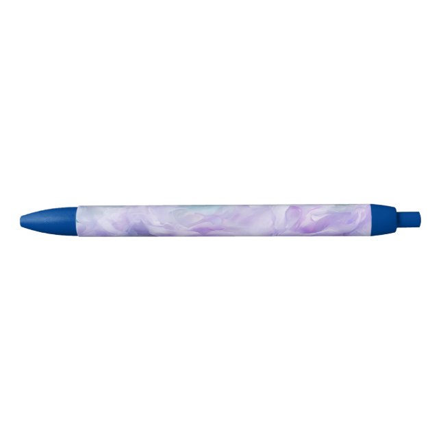 Blue & purple cloud swirl pen (Front)