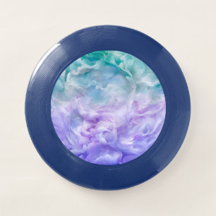 Blue & purple cloud swirl Wham-O frisbee
