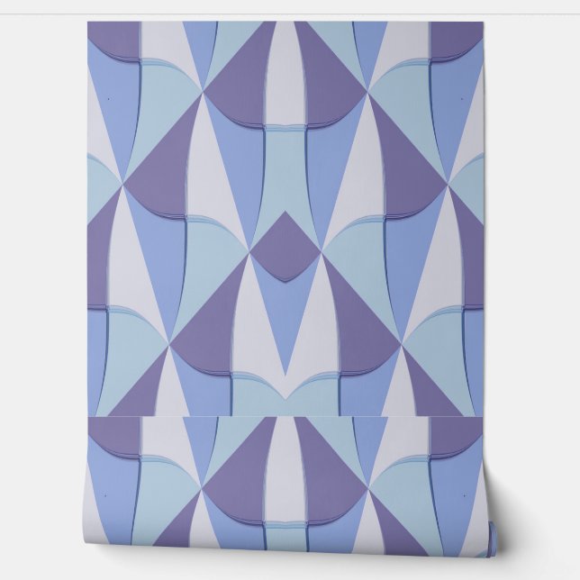 blue purple design wallpaper  (Unrolling)