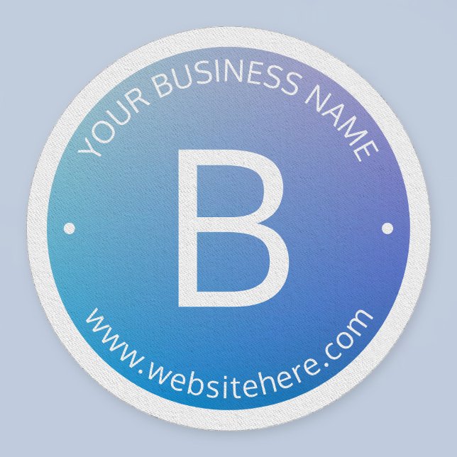 Blue & Purple Fading Ombre with Editable Text Patch (Creator Uploaded)