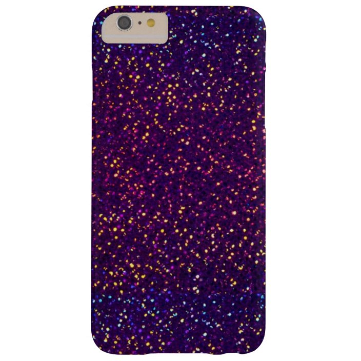 Blue Purple Glitter pattern iPhone 6 Plus Case | Zazzle.com