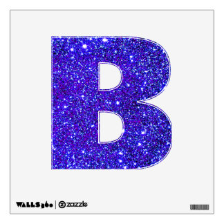 Glitter Letters Wall Decals & Wall Stickers | Zazzle