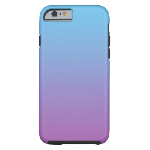 Blue  Purple Ombre Tough iPhone 6 Case