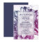 Blue & Purple Ombre Sunflowers Elopement Reception