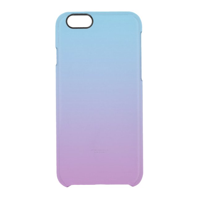 Blue & Purple Ombre Uncommon iPhone Case (Back)