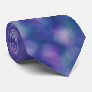 Blue Purple Pink Unique Cool Chic Tie