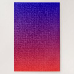 Blue Purple Red Gradient Jigsaw Puzzle