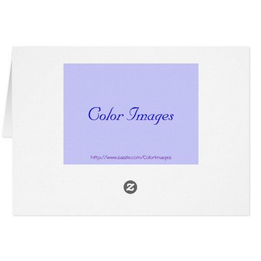 Blue Purple Rose Save The Date (Back Horizontal)