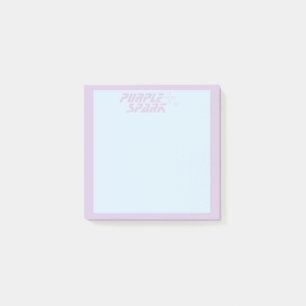 Blue Purple Small Business   Post-it Notes